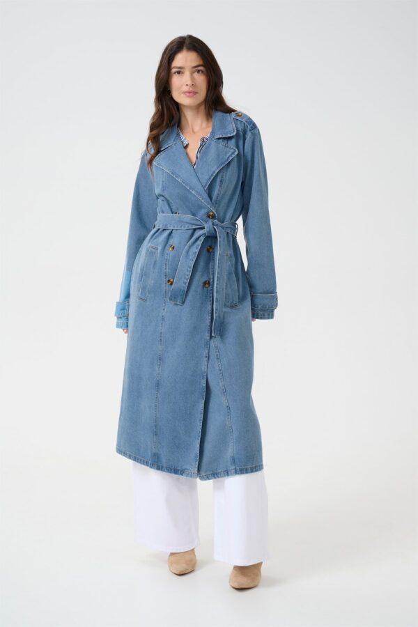 Crmika Denim Trenchcoat
