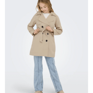 KIDS ONLY Trenchcoat I beige til piger