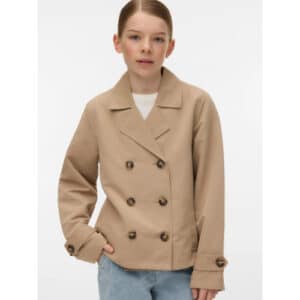 VERO MODA GIRL Trenchcoat Chloemia Silver Mink