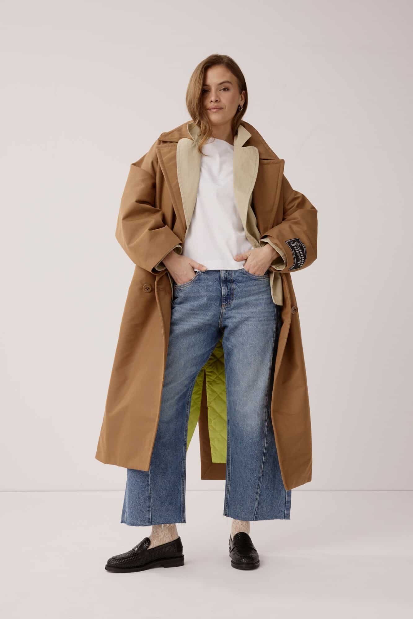 Josje trenchcoat - Raw Sienna RS06
